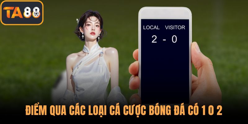 Điểm qua các loại cá cược bóng đá có 1 0 2 tại nền tảng